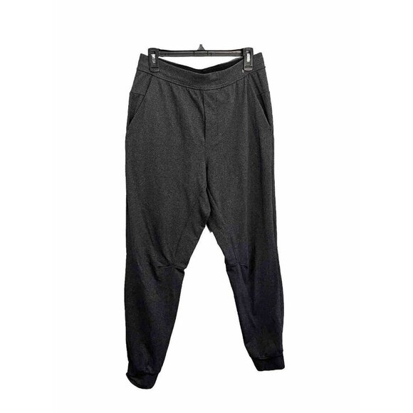 Lululemon Intent Jogger Pants Mens L Dark Grey Heathered Tapered Stretch Luon - Picture 1 of 11